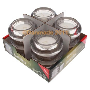 Ring Light Glass Holders from ClubCandles- UK's leading Ring Light Holders Supplier.